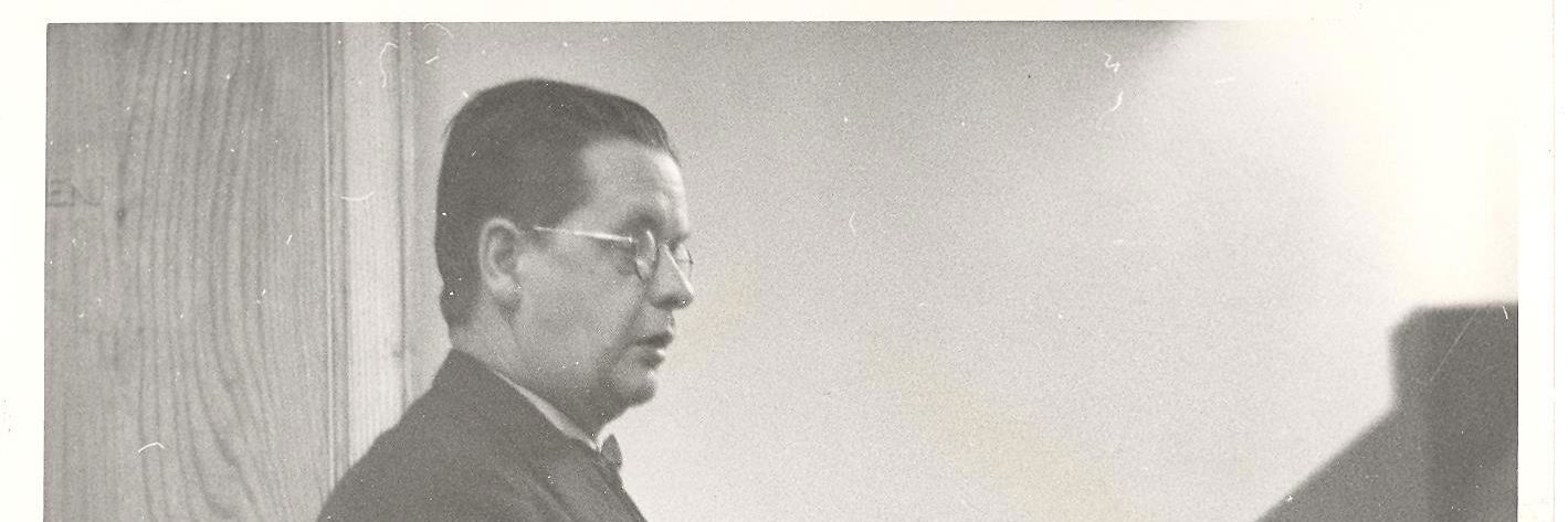 Oluf Ring - taget af Henry Thuesen, fotograf på Horsens Folkeblad - fra samling på Horsens Byarkiv