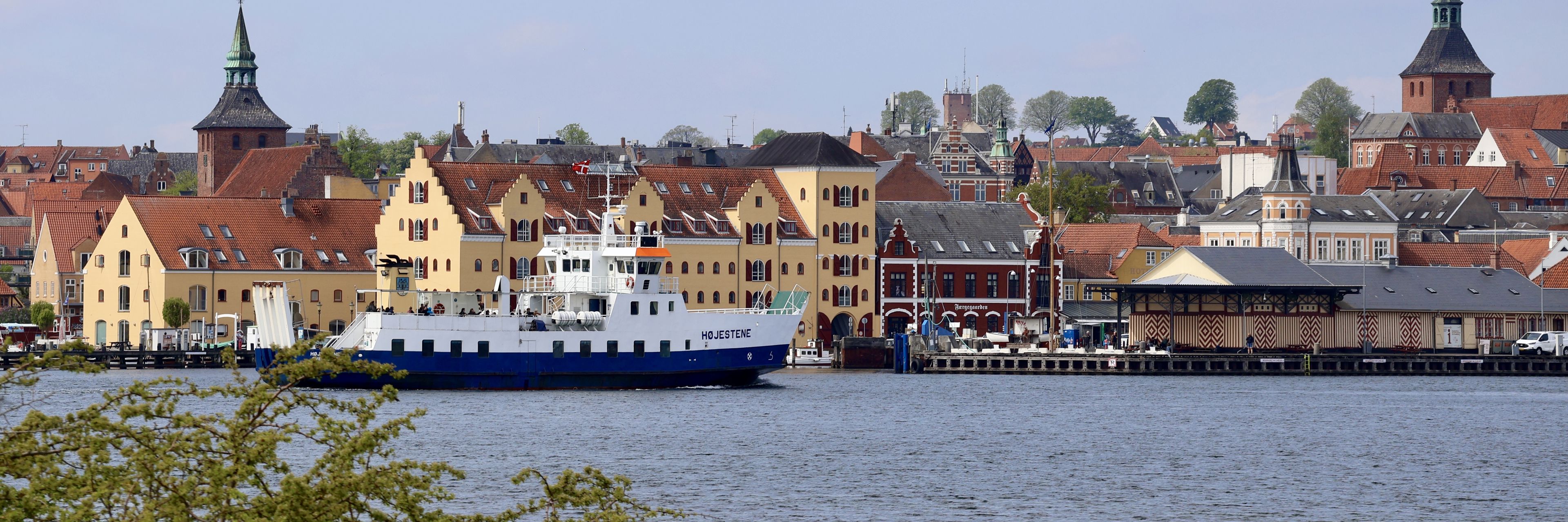 Svendborg Havn set fra Skansen