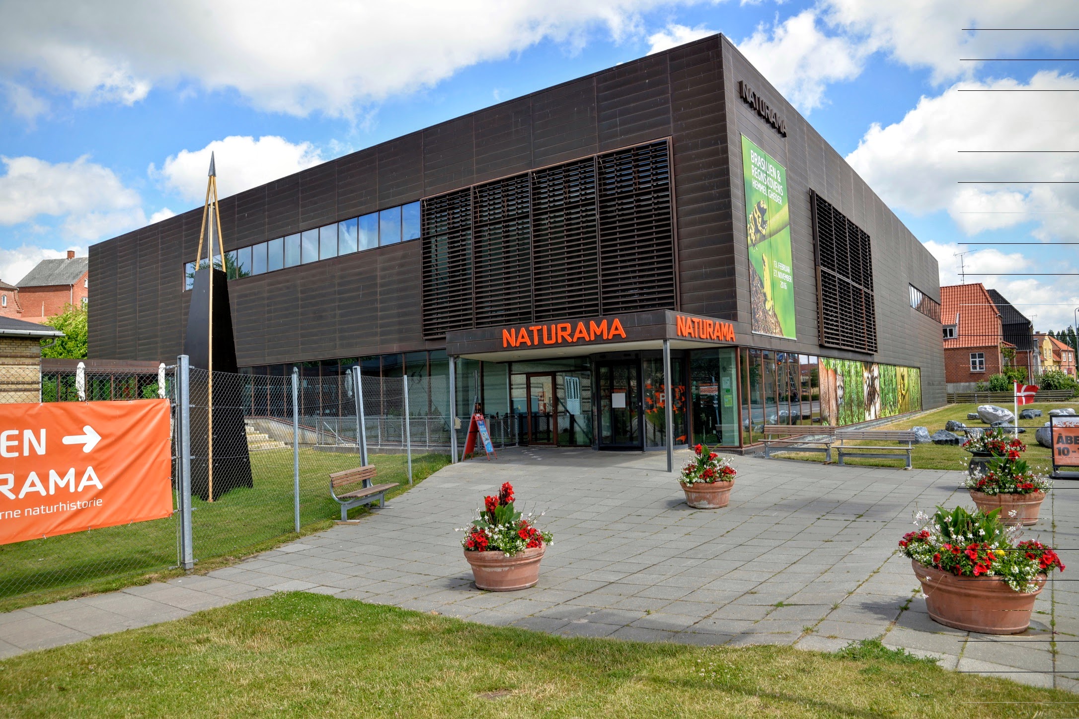Naturama indgangsparti